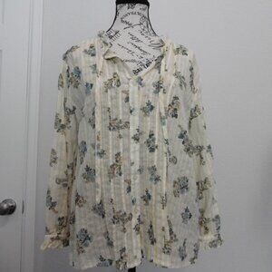 Ann Taylor LOFT Blouse- Size M